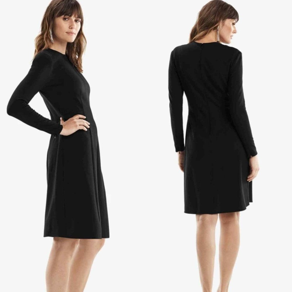 MM Lafleur The Ellis Dress in Black, Size 0